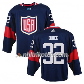 USA Trikot Jonathan Quick 32 2016 World Cup Blau Premier - Herren